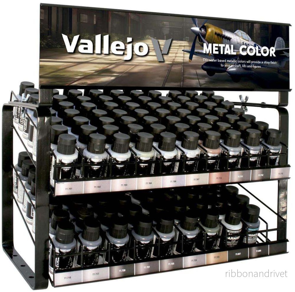 Vallejo Metal Color – Komplett sortiment, 144 x 32 ml