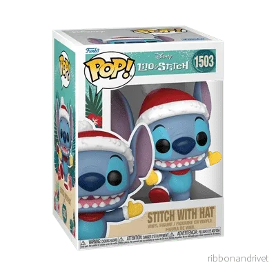 Funko POP Disney: Stitch HLDY – Stitch w/Hat