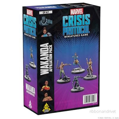 Marvel Crisis Protocol: Wakanda Affiliation Pack - EN - Bild 2