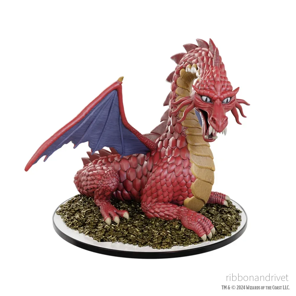 D&D Icons of the Realms: 50th Anniversary – Classic Red Dragon Miniature D&D Icons of the Realms: 50th Anniversary – Classic Red Dragon Miniature