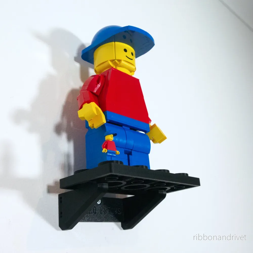 Väggfäste för uppskalad minifigur 40649 - Bild 2