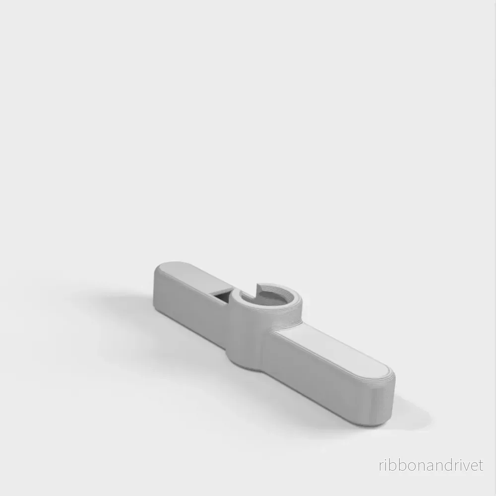 Enkelt T-handtag för sexkantnycklar kompatibel med Craftbot 3D-skrivare - Bild 3
