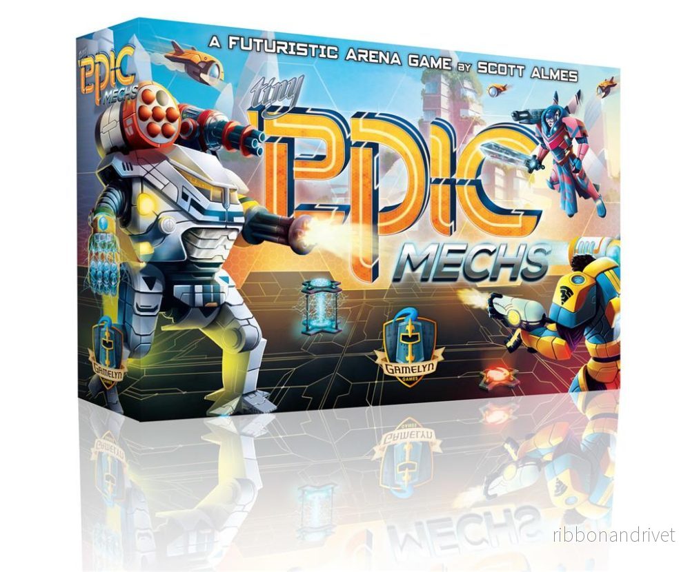 Tiny Epic Mechs Deluxe – Strategiskt Spel för Alla Åldrar Tiny Epic Mechs Deluxe – Strategiskt Spel för Alla Åldrar