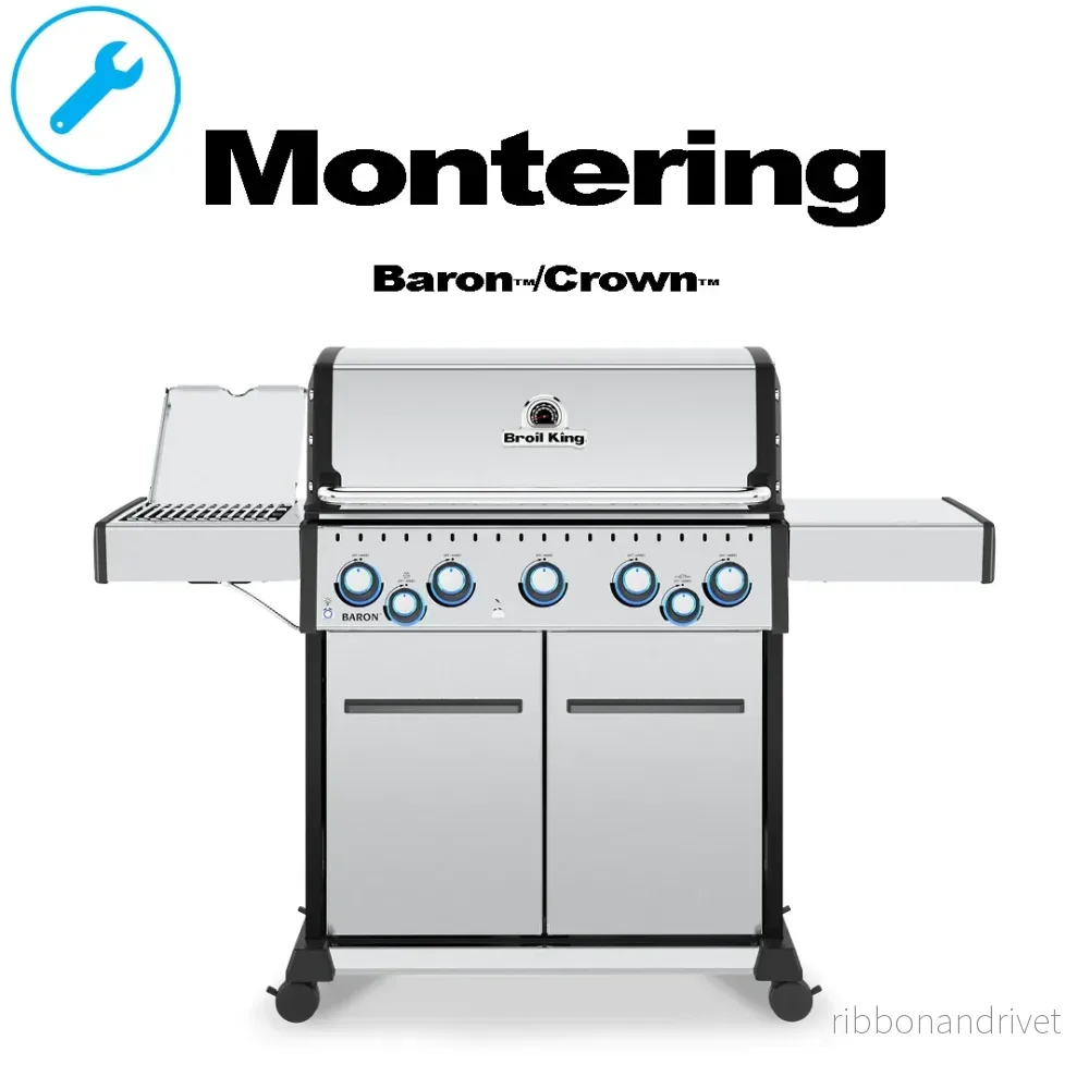 Montering av Baron™/Crown™-grill