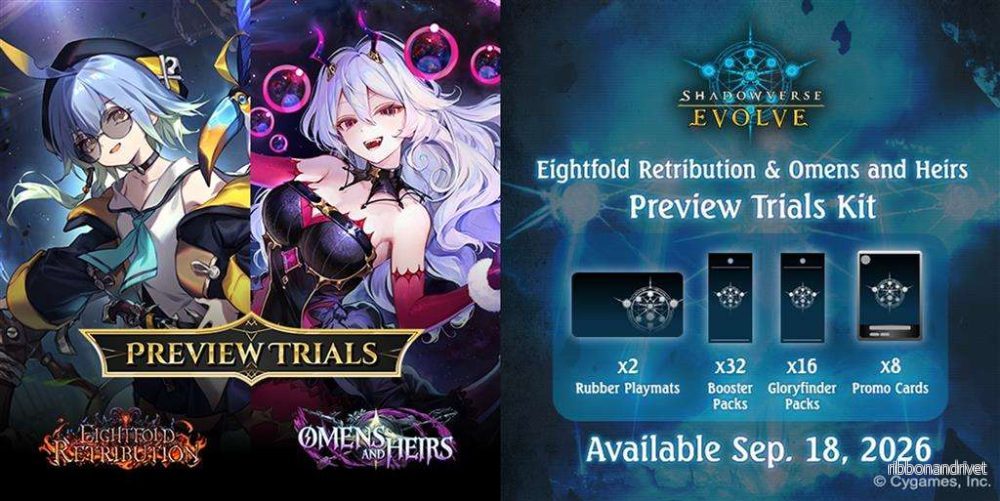 Shadowverse: Evolve – Eightfold Retribution & Omens and Heirs Preview Trials Kit – EN Shadowverse: Evolve – Eightfold Retribution & Omens and Heirs Preview Trials Kit – EN