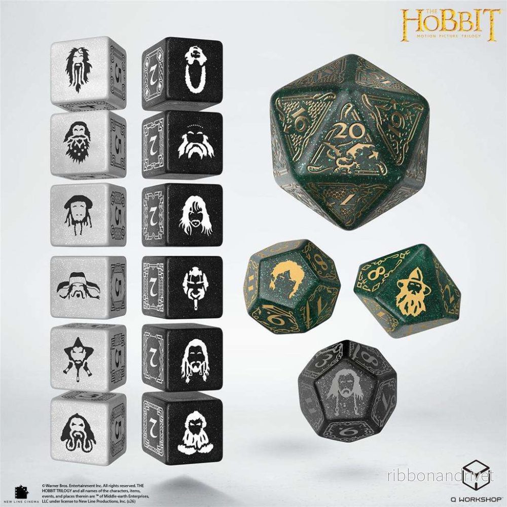 The Hobbit TCG tärningsset – Verdant Grove The Hobbit TCG tärningsset – Verdant Grove