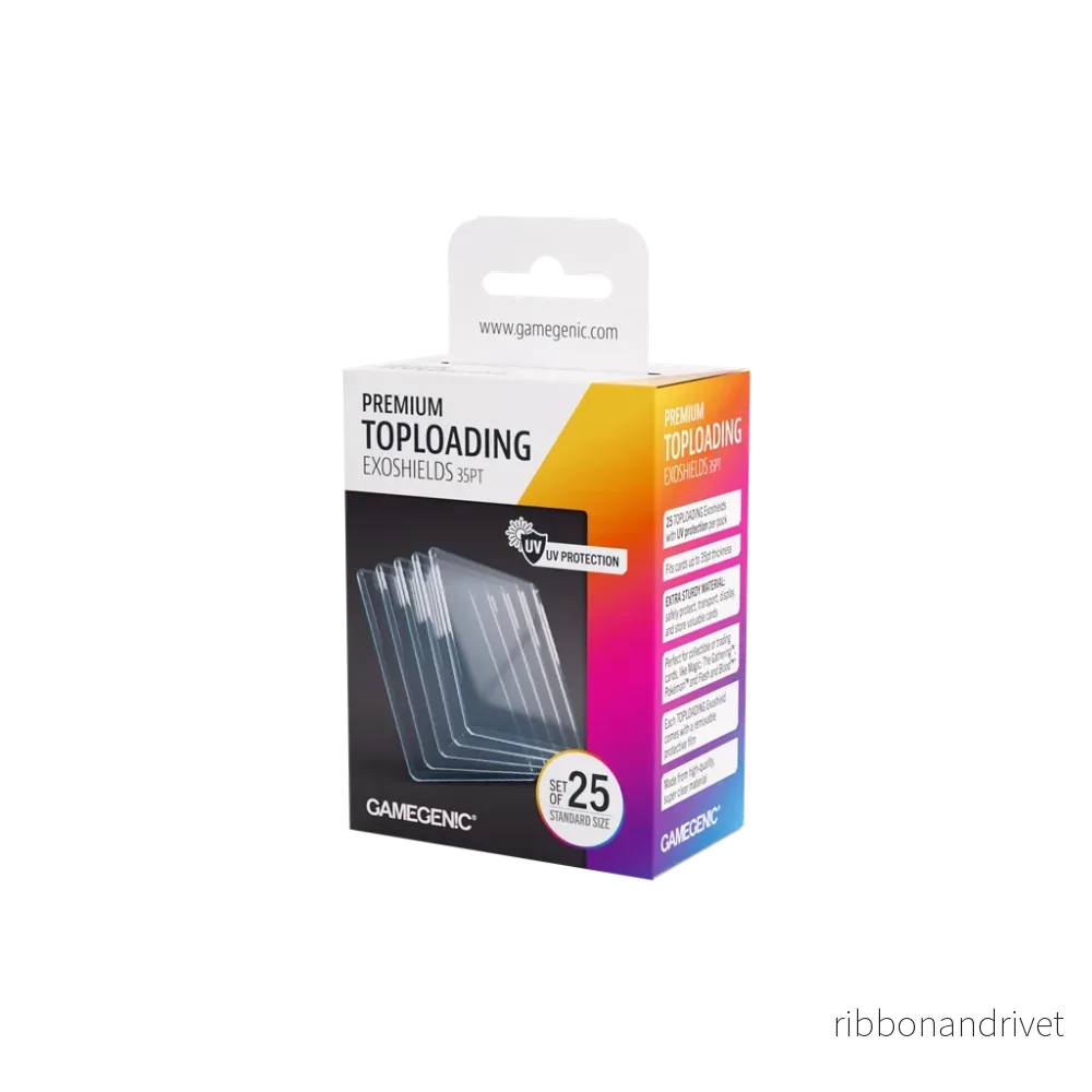 Gamegenic - Premium Toploading Exoshields 35pt