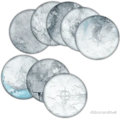 Terrain Crate - Snöfält Målmallar