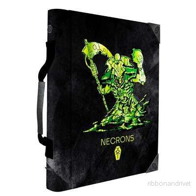 UP - Necron Codex Justerad Codex Bok Folio - Prägling & Tryckt för Warhammer 40,000 - Bild 2