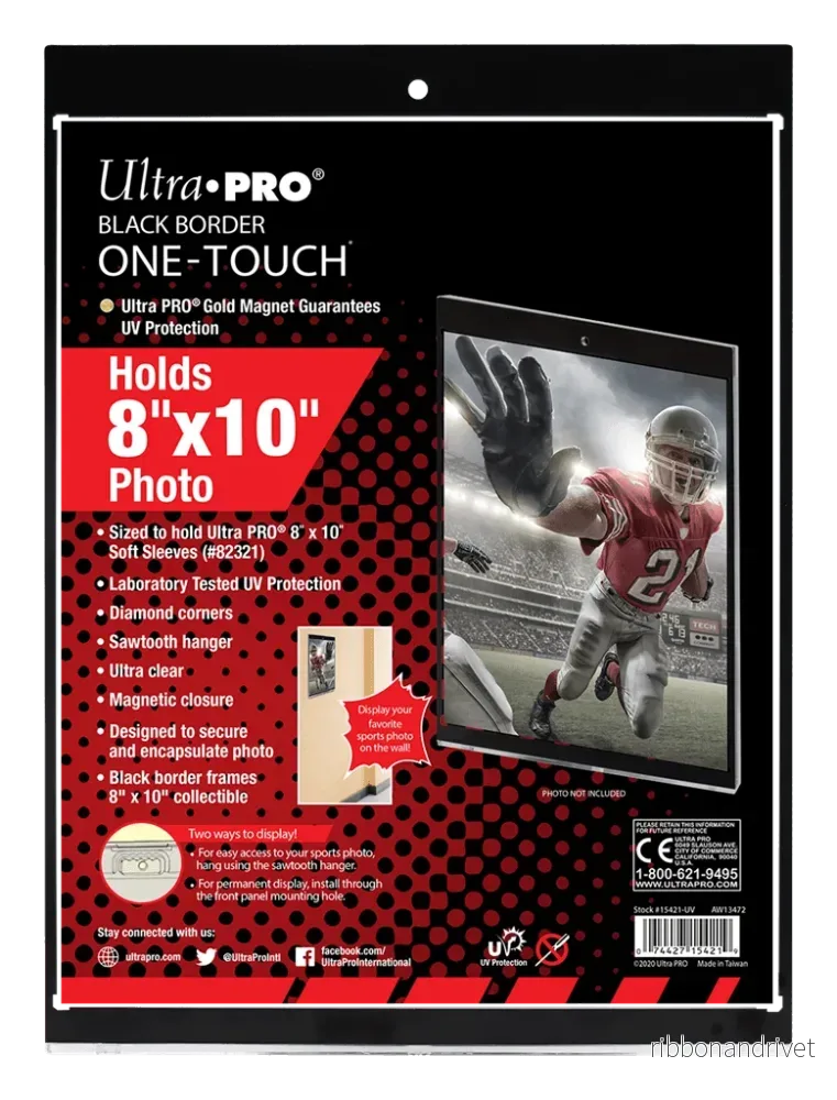 UP – 8″ x 10″ Svart Kant ONE-TOUCH Magnetisk Hållare UP – 8″ x 10″ Svart Kant ONE-TOUCH Magnetisk Hållare