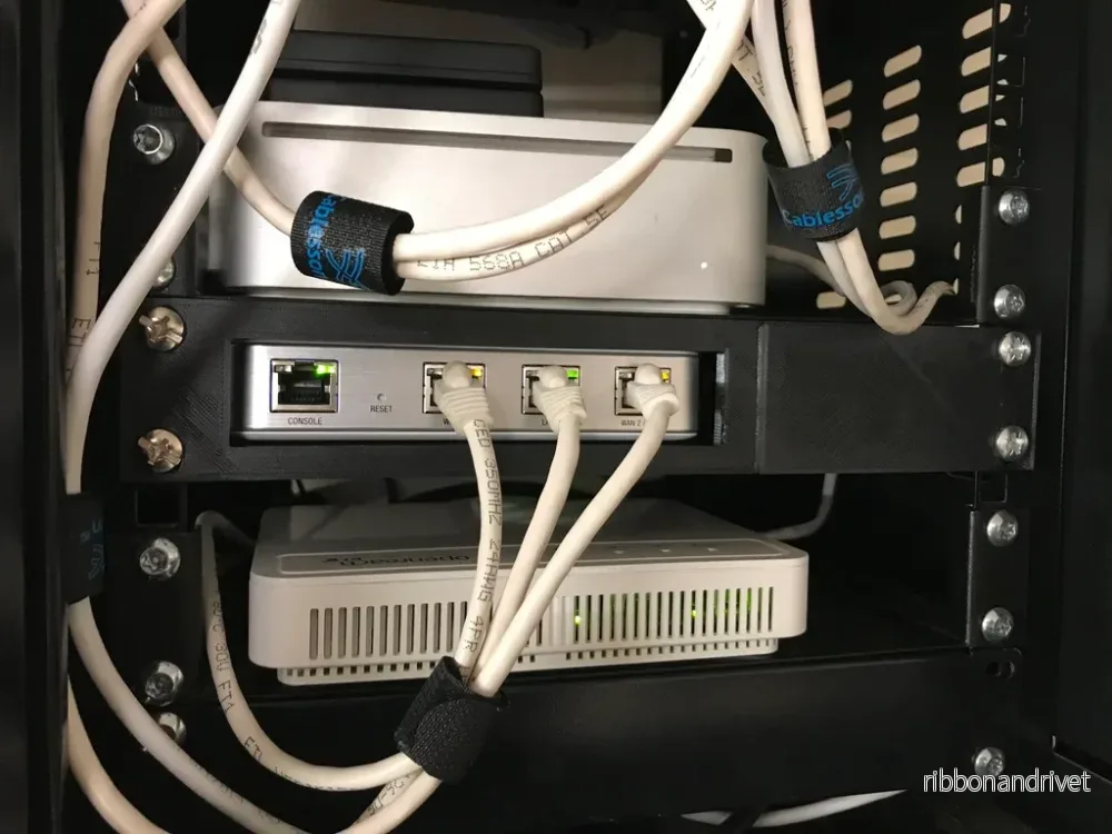Ubiquiti Unifi USG Rackfäste - SOHO 10" Adapter