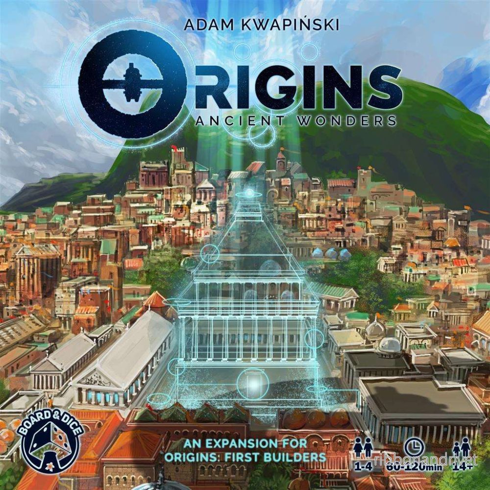 Origins: Ancient Wonders – Expansions till Brädspel Origins: Ancient Wonders – Expansions till Brädspel