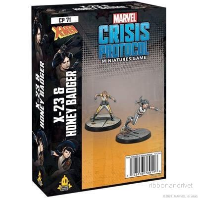 Marvel Crisis Protocol: X-23 & Honey Badger Figurer Karaktärspaket Marvel Crisis Protocol: X-23 & Honey Badger Figurer Karaktärspaket
