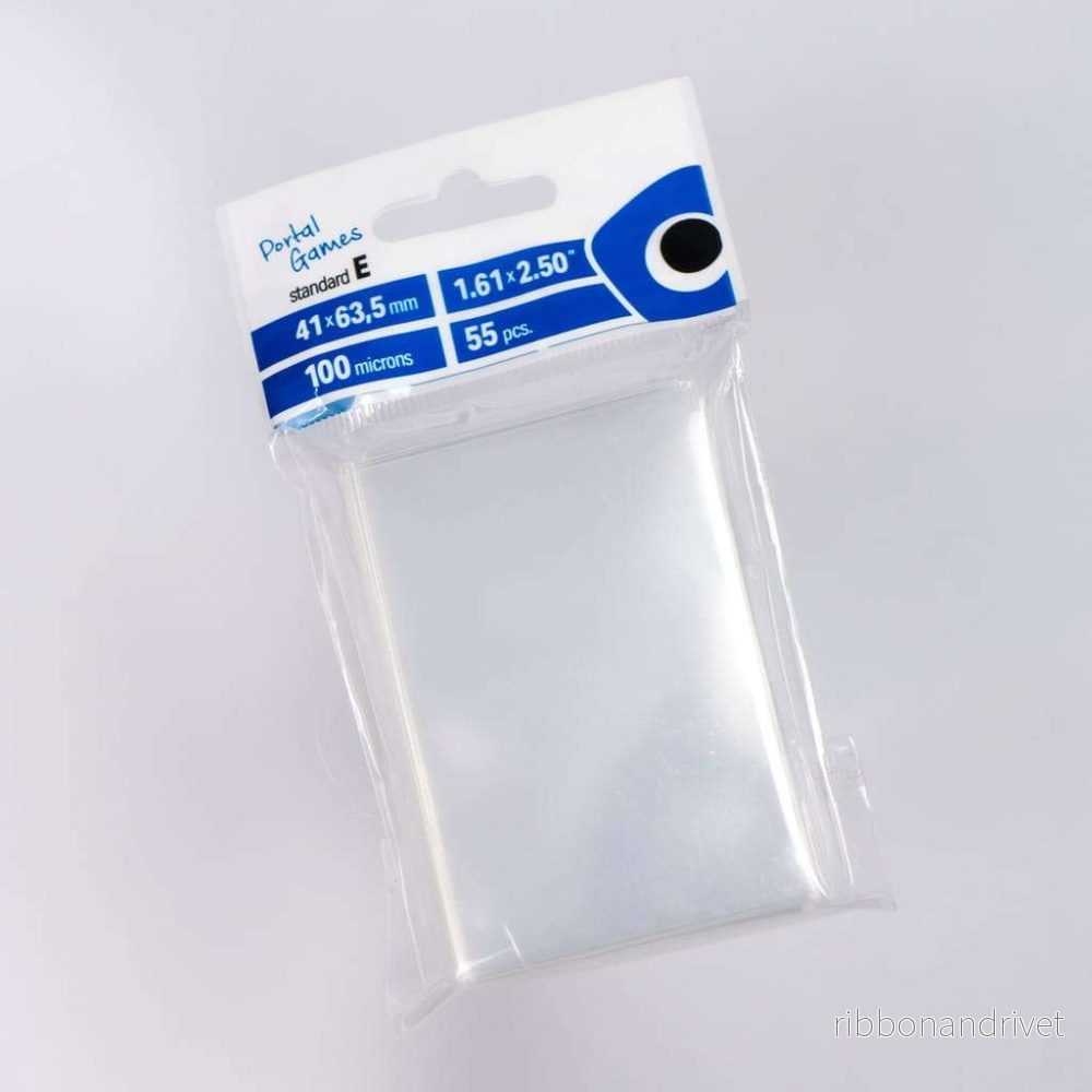 Kortfodral Portal Games 41×63,5 mm Standard E, 20-pack