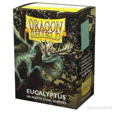 Dragon Shield Dual Matte Sleeves – Eucalyptus ’Lehel’ (100 Sleeves)