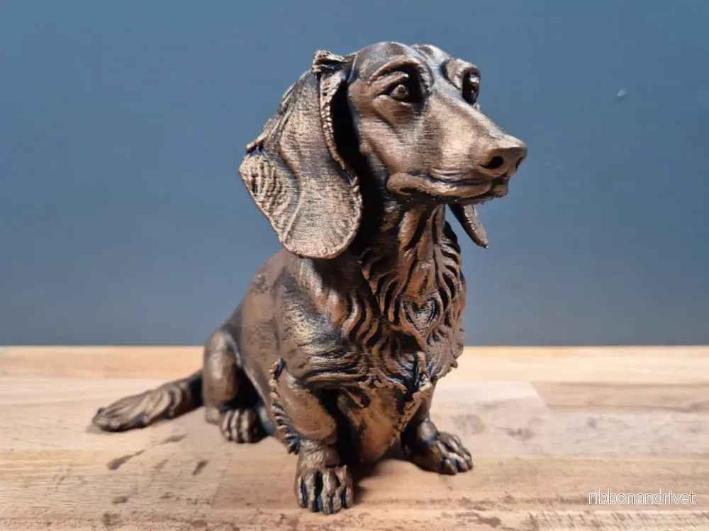 Långhårig Tax – Hundfigur Långhårig Tax – Hundfigur