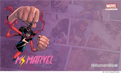 FFG – Marvel Champions: Ms. Marvel Spelmatta FFG – Marvel Champions: Ms. Marvel Spelmatta
