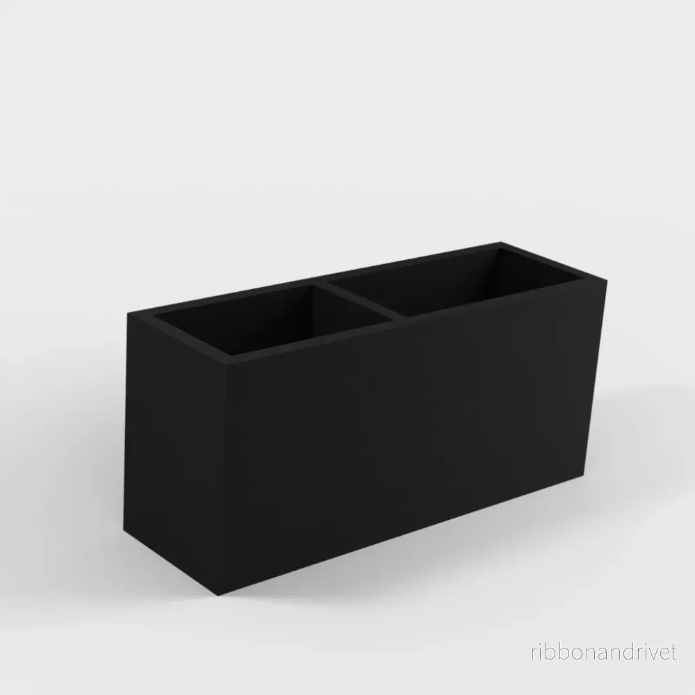 Enkel hållare för dubbel fjärrkontroll för skrivbord Enkel hållare för dubbel fjärrkontroll för skrivbord
