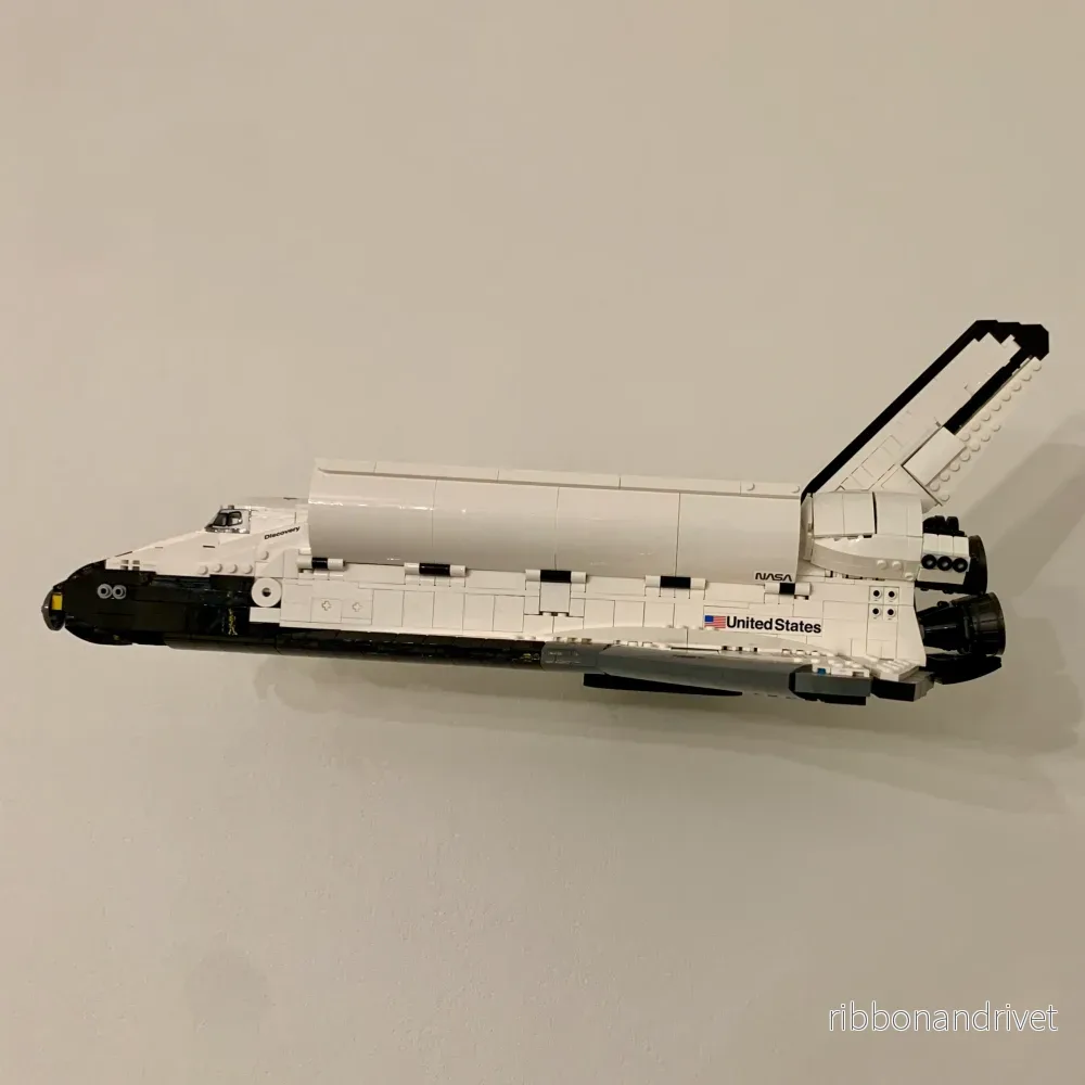 LEGO Discovery rymdfärja väggfäste LEGO Discovery rymdfärja väggfäste