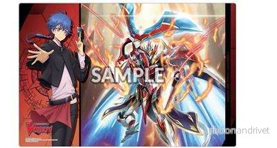 Bushi Supplies Gummi Spelmatta Vol. 13 Cardfight!! Vanguard Divinez Deluxe Finals Yu-yu & Ars Vairina