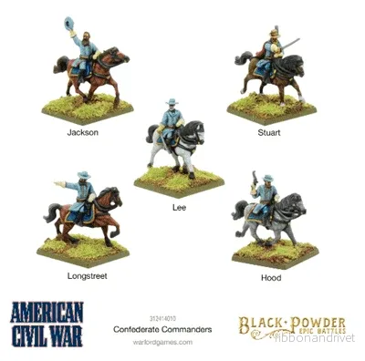 Black Powder Epic Battles - Konfedererade Befälhavare