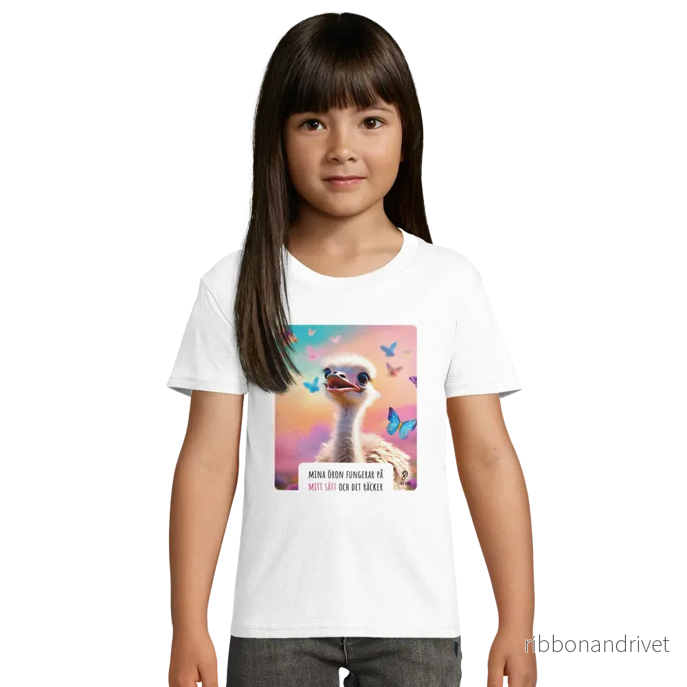 ECO Friendly T-shirt - Mina öron fungerar på mitt sätt och det räcker - Bild 3