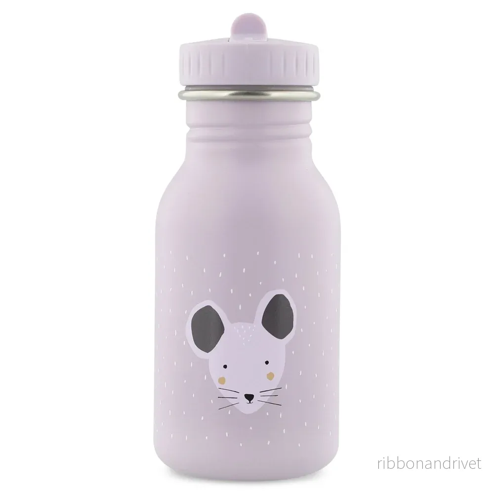 Vattenflaska i rostfritt stål 350 ml – Mrs Mouse Vattenflaska i rostfritt stål 350 ml – Mrs Mouse