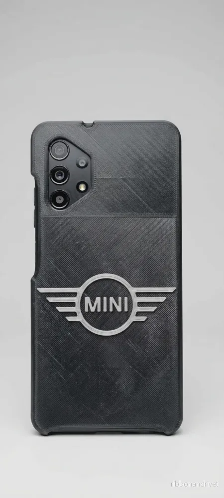 Samsung Galaxy A32 mobilskal med Mini Cooper-logotyp Samsung Galaxy A32 mobilskal med Mini Cooper-logotyp