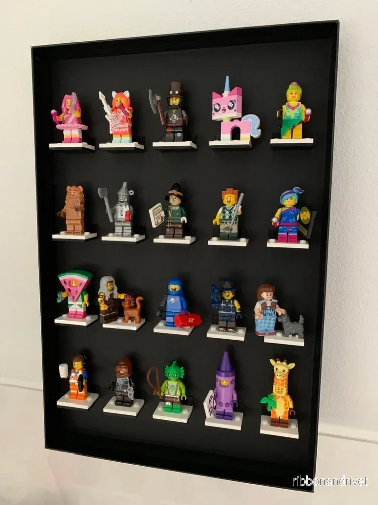 Väggfäste för LEGO minifigurer Väggfäste för LEGO minifigurer