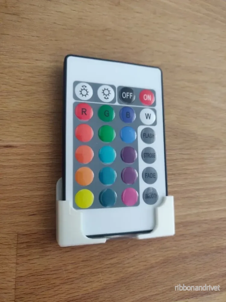 Fjärrkontrollhållare för RGB LED