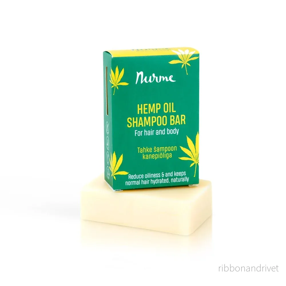 Hampaolja Shampoo Bar – Normalt & fett hår, 100g Hampaolja Shampoo Bar – Normalt & fett hår, 100g