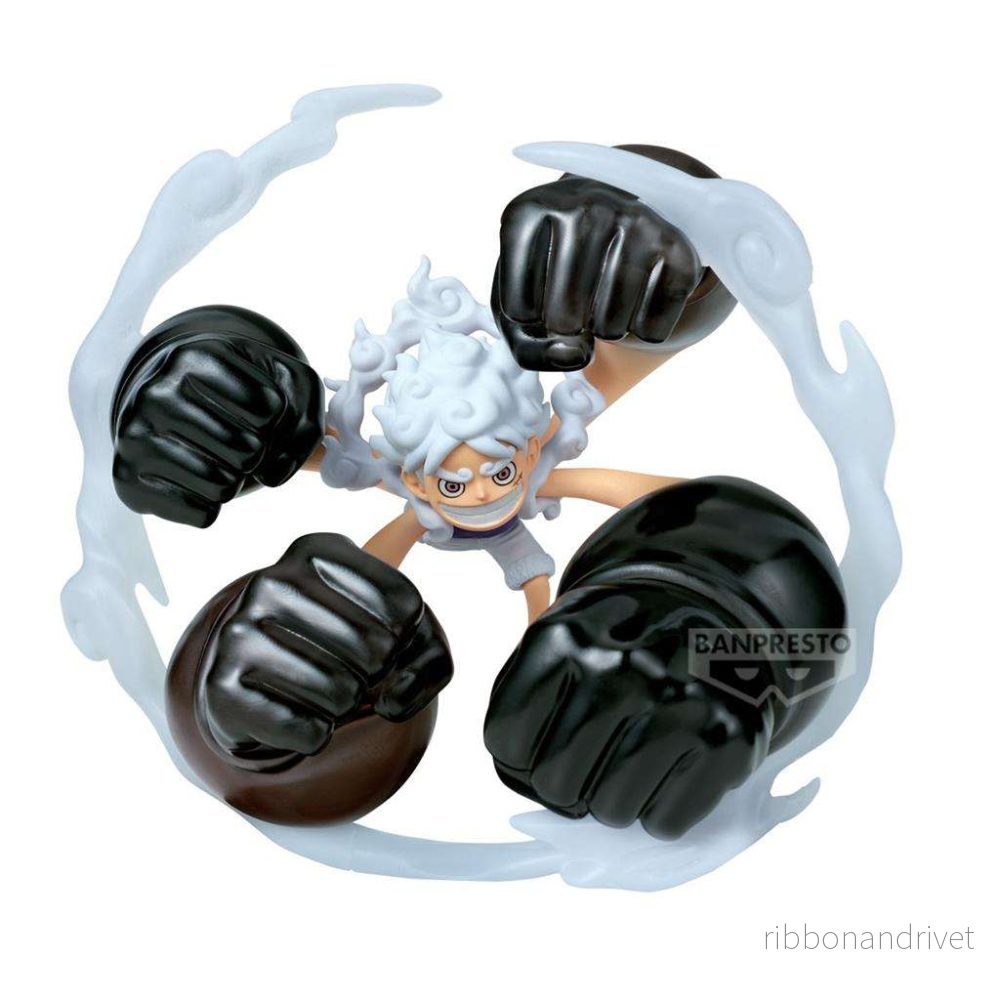 One Piece – Banpresto World Collectable Figure – Monkey D. Luffy Gear 5 (Gum-Gum Dawn Gatling) One Piece – Banpresto World Collectable Figure – Monkey D. Luffy Gear 5 (Gum-Gum Dawn Gatling)