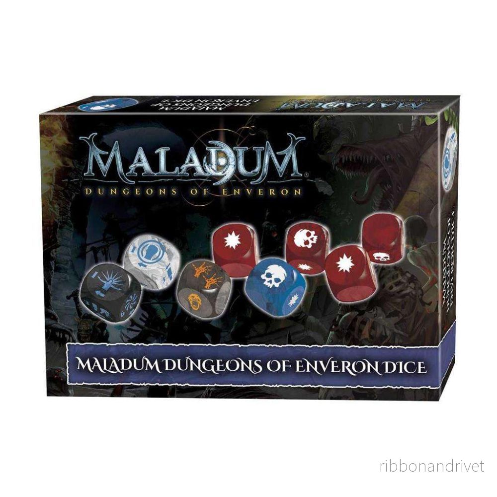 Battle Systems – Maladum: Dungeons of Enveron Dice Battle Systems – Maladum: Dungeons of Enveron Dice