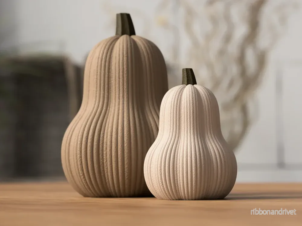 Japandi Butternutpumpa – Dekoration