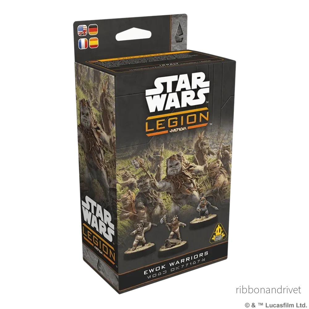 Star Wars: Legion – Ewok Warriors Enhetsutökning – DE/EN/SP/FR