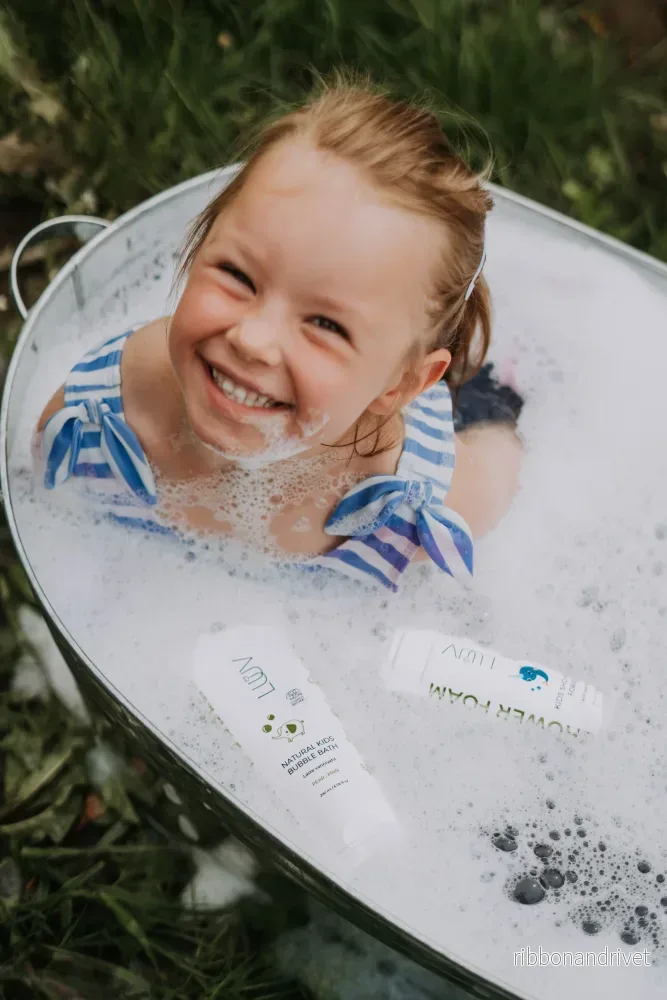 LUUV Kid’s Bath Bubbles Pear, 200ml – naturligt badskum för barn LUUV Kid’s Bath Bubbles Pear, 200ml – naturligt badskum för barn