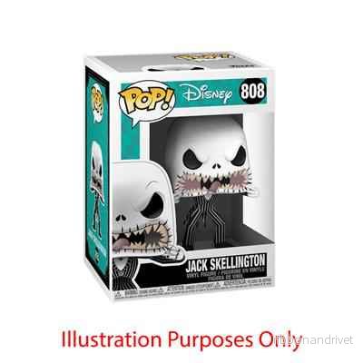 Funko POP Disney NBC Jack (läskigt ansikte) - Bild 2