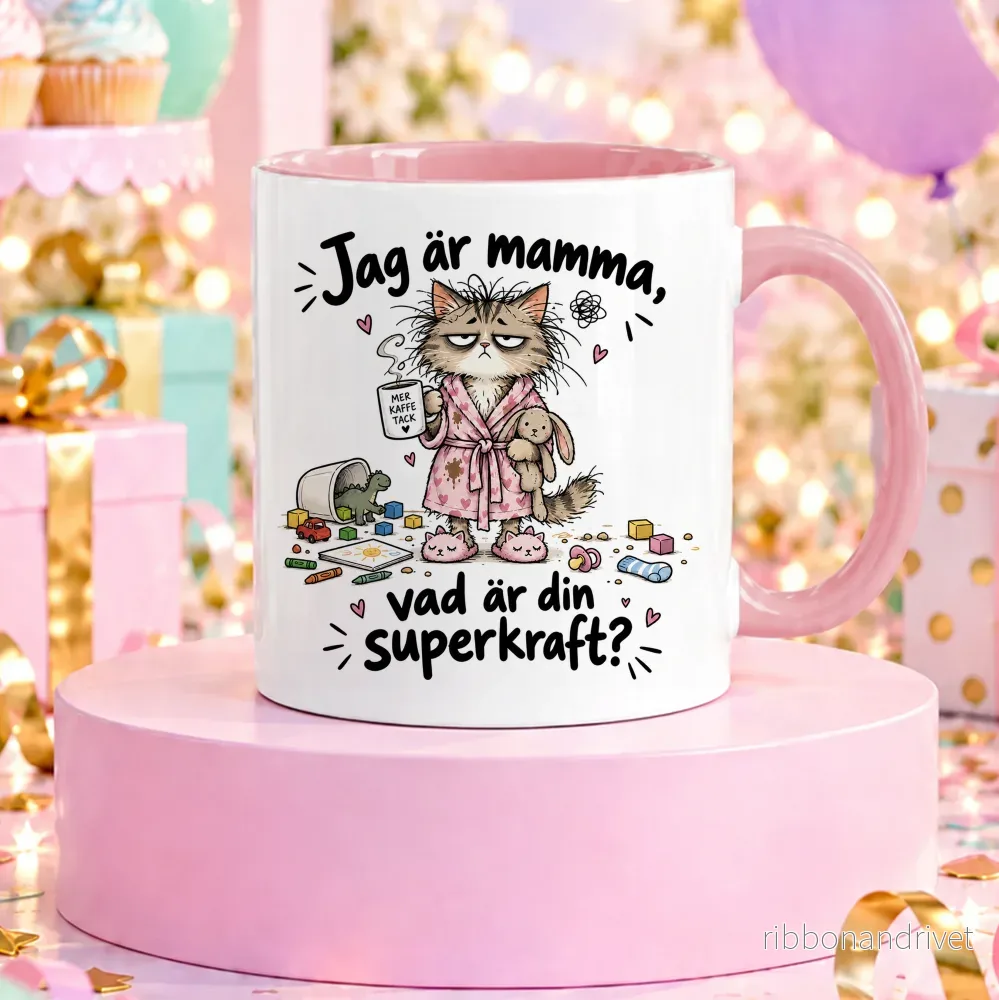 Jag är mamma, vad är din superkraft | Rolig mugg Jag är mamma, vad är din superkraft | Rolig mugg