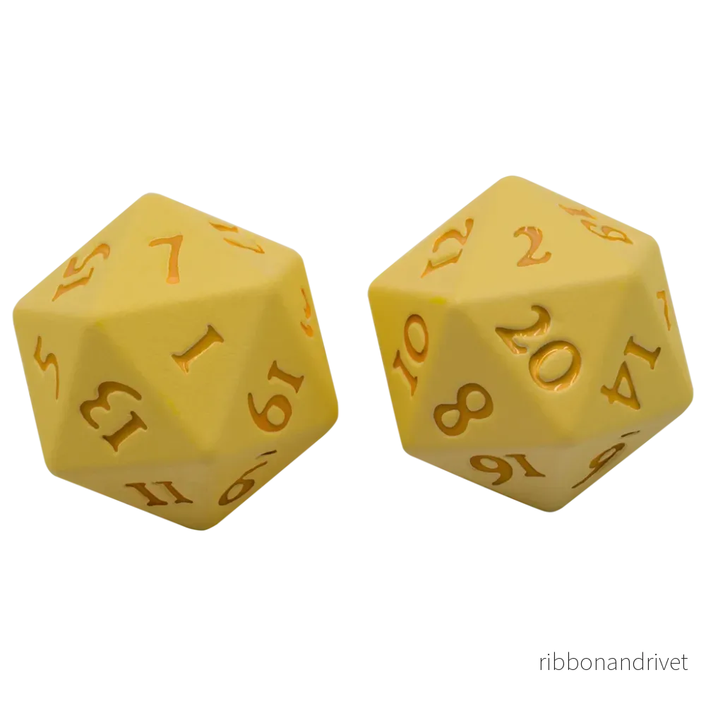 UP – Vivid Heavy Metal Dice: Yellow UP – Vivid Heavy Metal Dice: Yellow