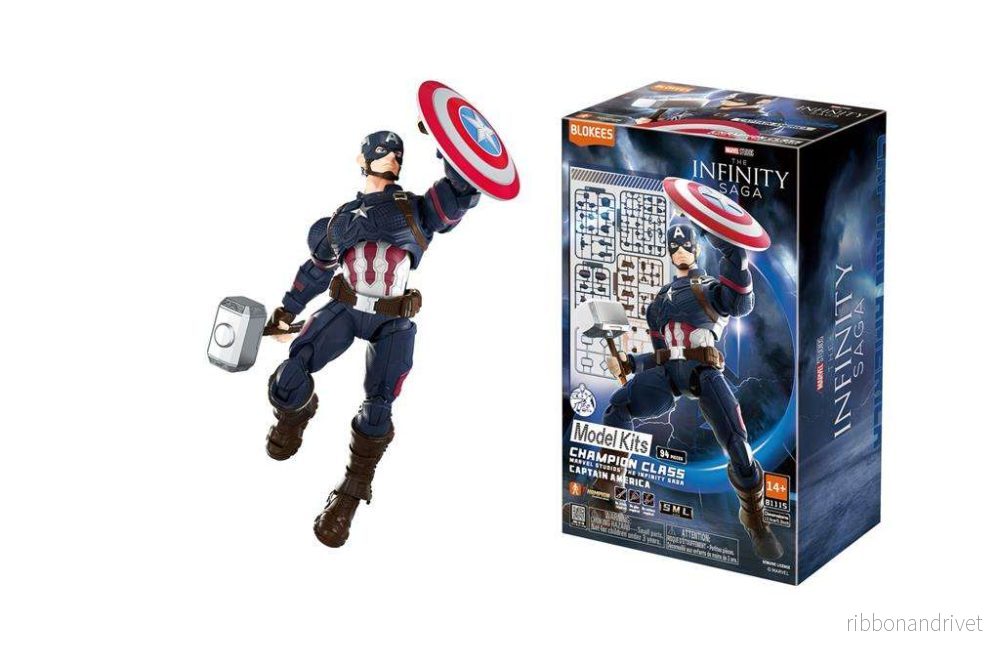 Captain America – Blokees byggsats Captain America – Blokees byggsats