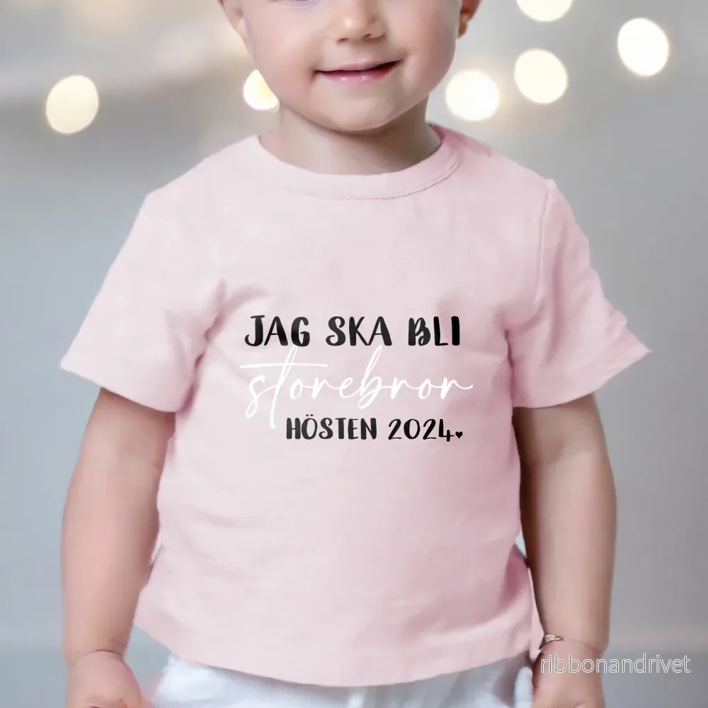 Jag ska bli storebror ... | Personlig t-shirt - Bild 3