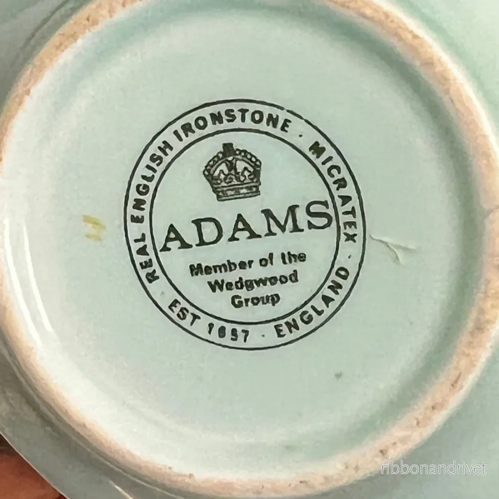 Engelsk teservis från Adams (Wedgwood Group) - Bild 2