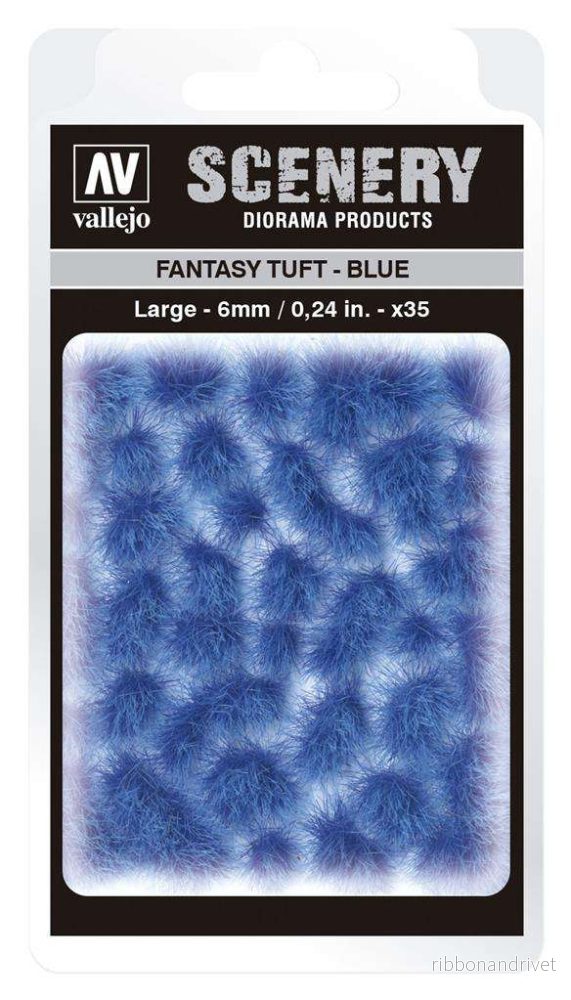 Vallejo - Scenery - Fantasy Tuft Blå (6 mm)