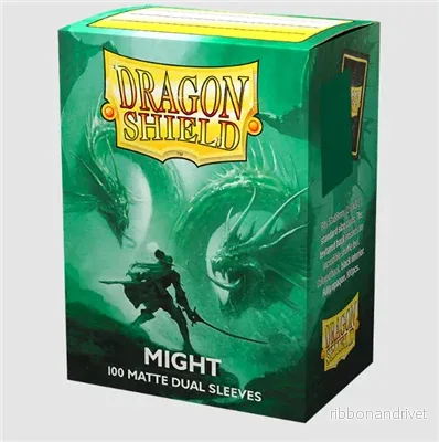 Dragon Shield Standard size Matte Dual Sleeves – Might (100 Sleeves) Dragon Shield Standard size Matte Dual Sleeves – Might (100 Sleeves)