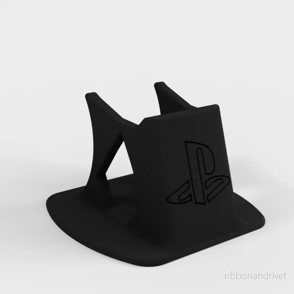 PS5-kontrollstativ med PlayStation-logotyp PS5-kontrollstativ med PlayStation-logotyp