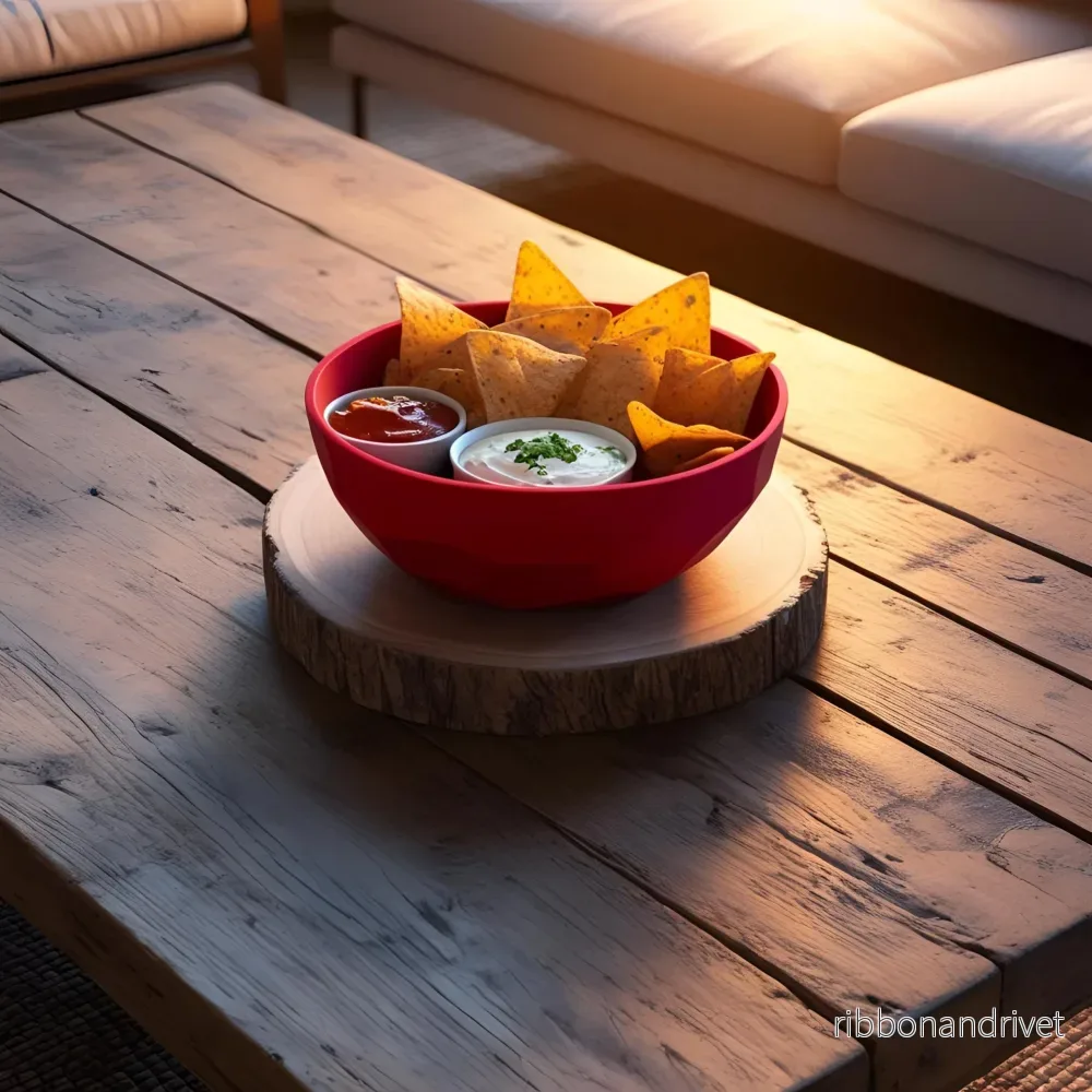 Modern Low Poly Design Nachoskål