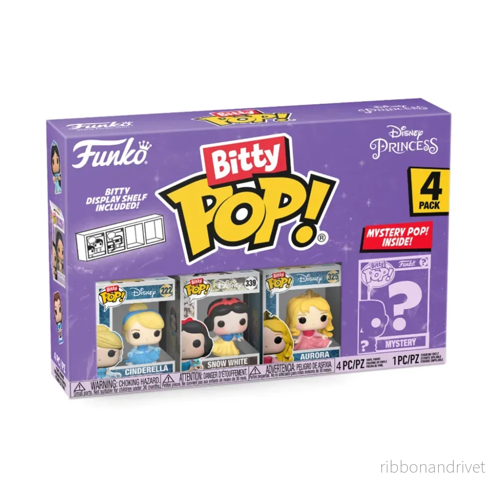 Funko Bitty POP Disney Prinsessor – Askungen (3+1 Mystisk Chase) Funko Bitty POP Disney Prinsessor – Askungen (3+1 Mystisk Chase)