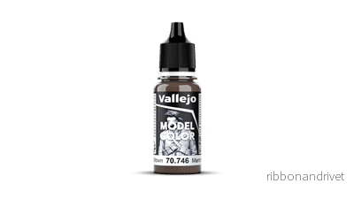 Vallejo Model Color Matt 016 Chestnut Brown 18 ml - Bild 2