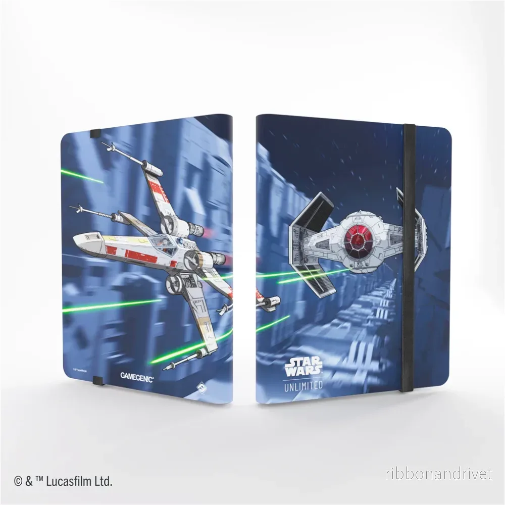 Gamegenic – Star Wars: Unlimited 18-Pocket Album – X-wing/Tie Fighter Gamegenic – Star Wars: Unlimited 18-Pocket Album – X-wing/Tie Fighter
