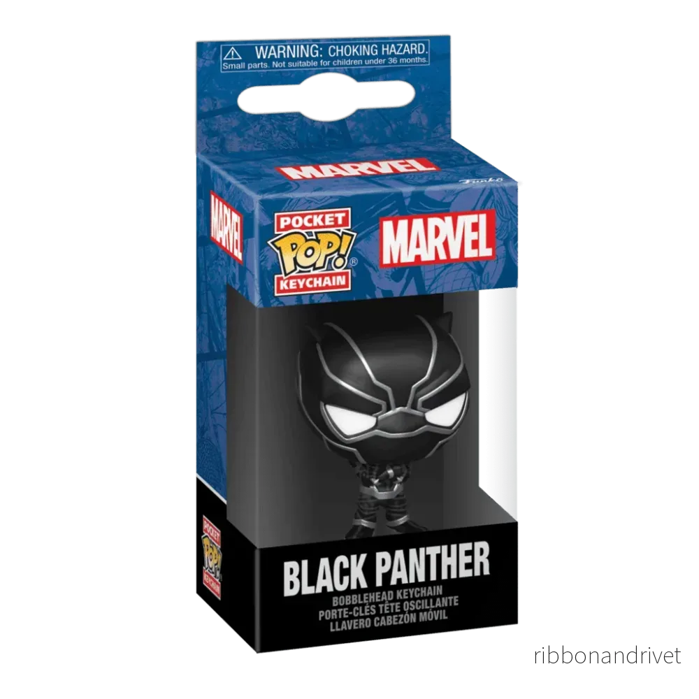 Funko POP Nyckelring: Marvel New Classics – Black Panther Funko POP Nyckelring: Marvel New Classics – Black Panther